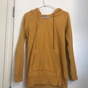 Mustard yellow hoodie